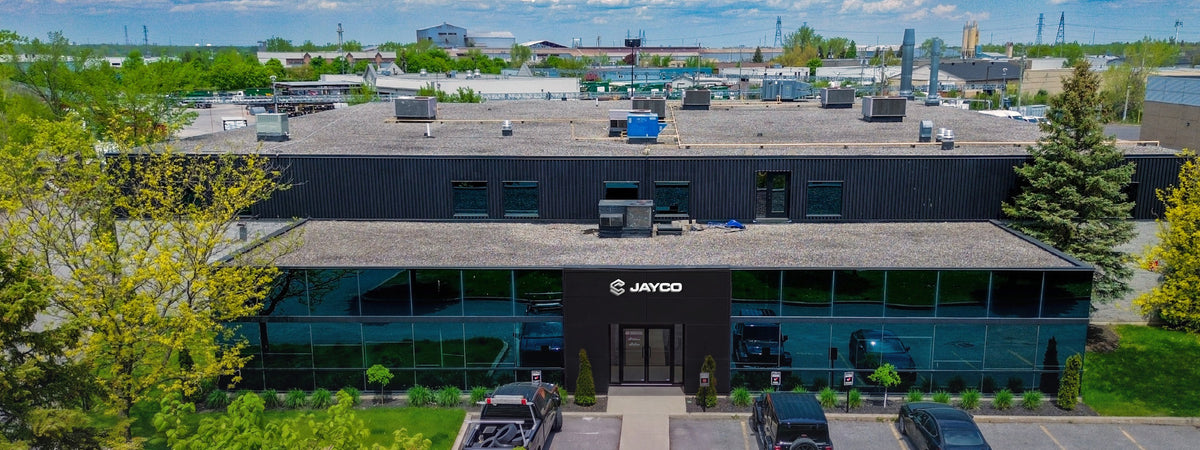 Siège social de Capital Jayco à Longueuil vu des airs